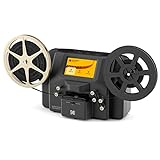 Kodak REELS & Super 8 Films Digitizer Converter mit 5-Zoll-Bildschirm, Scanner konvertiert Filme in Digitale MP4-Dateien auf SD-Karte, Schwarz