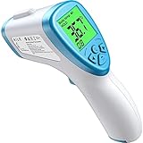 AILE Digital Thermometer für Erwachsene,Thermometer Erwachsene No Touch Infrarot Thermometer - Digital Thermometer Medizinisches Baby Thermometer Neugeborene Ohr Stirn Thermometer Pistole