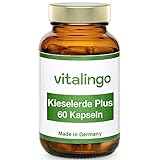 Kieselerde Plus Kapseln mit Calcium und Biotin - Inhalt 60 Kapseln à 550mg