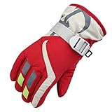 Skischuhs Kinder warm Schnee Outdoor-Winddicht Winter Snowboarden Kinder Handschuhe Handschuhe Kinder 3 Paar