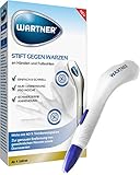 WARTNER Stift gegen Warzen - Warzenstift - sanfte Warzenbehandlung mit hochdosierter Lösung - nur eine Anwendung pro Woche - 1er Pack