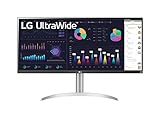 LG 34WQ65X-W.AEU IPS 21:9 UltraWide™ Monitor 34' (86,6 cm), TFT-LCD Aktiv Matrix mit White LED Backlight, Anti-Glare, Schwarz