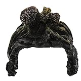 DAPERCI Resin Rock Caves Decor Betta Cave Hideaway Aquarium Stone Decoration Betta Hideout Shelter Shrimp Breeding Fish Tank Ornament for Short Brassen and Crayfish Aquarium Dekoration