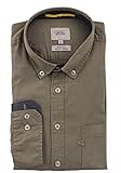 Camel Active Herren 4091119S01 Hemd, Khaki, XL