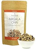 Masala Chai Tee Lose Gewürzmischung 100g, Indische Gewürze für Chaitee oder Chai-Latte, 100% Natürlich nicht Aromatisiert, TeaClub Tea