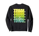 grün gelb TRIAL Trialbike bike - Motorrad Sport Motorsport Sweatshirt