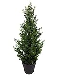 Zeder / Konifere Natura 60cm LA künstliche Pflanzen Baum Kunstpflanzen Kunstbaum Thuja Zypresse