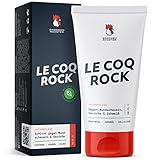 Intimpflege für Männer 'Le Coq Rock' Intim Deo Creme gegen Wundscheuern, Schweiß und unangenehme Gerüche im Intimbereich, 80ml, von Groomed Rooster – MADE IN GERMANY