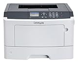 Lexmark MS510DN Laserdrucker weiß und schwarz (Zertifiziert)