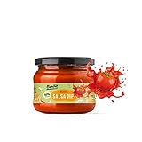 BenFit Mild Salsa Dip - 1 x 200 g per Glas - mild, würzig, glutenfrei, vegan & kalorienreduziert