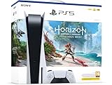 Sony PlayStation 5 B Chassis, 825GB SSD, Disc Edition, White + Horizon Forbidden West Voucher