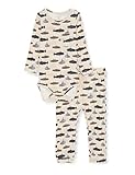 NAME IT Baby Boys NBMFERDINAN LS Body Set Body & Leggings, Oatmeal, 80