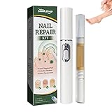 tacery Zehennagel-Reparatur-Set, Nagelpflege für beschädigte Nägel, 30 ml Nagelpflegeflüssigkeit, Nagelpflegeset für Zehennägel, Fingernagel-Zehennagel-Reparaturlösung, Nagelreparatur für grobe