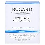 RUGARD Hyaluron Feuchtigkeitspflege: Erfrischende Feuchtigkeitscreme mit Hyaluronsäure & Süßmandelprotein, 100ml