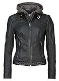 Gipsy Cacey Frauen Lederjacke schwarz M 100% Leder Basics, Biker, Casual Wear