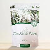 VivaNutria Bio Camu Camu Pulver 500g I Camu Camu Vitamin C Pulver hochdosiert I Camu-Camu als Superfood Pulver für Smoothies Shakes Müslitopping uvm. I natürliches Vitamin C I vegan