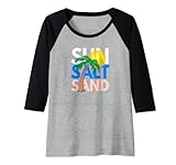 Damen Sonnensalz Sandpalme Raglan