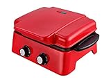 Kalorik TKG LCM 1002 RD Lava-Cake Muffin Maker, 900, Rot