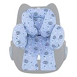 JANABEBE Sitzverkleinerer Antiallergikum Universal Baby 100% Baumwolle (Spike, 3 Teile)