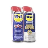 WD-40 Multifunktionsprodukt Smart Straw 400ml + WD-40 Specialist Silikonspray Smart Straw 400ml, transparent