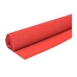 Floristen Krepppapier - Gärtnerkrepp rot 50 x 250 cm ca. 128 g/m² färbt nicht ab bei Kontakt mit Wasser - bleicht nicht aus bei Sonne