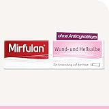 Mirfulan® Wund- und Heilsalbe mit bewährter Formel bei wunder, gereizter & juckender Haut I beschleunigt Wundheilung, fördert Regenerationsprozess I Wundsalbe mit Zinkoxid für Erwachsene & Kinder, 50 g