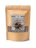 Biojoy BIO Chia Samen schwarz, Naturbelassen, (Salvia hispanica) (1 kg)