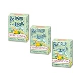 Leone-Pads | Aromatische und frische Cedar Mint Bonbons | Leone-Pads | Leone Tris Bonbons - 3 x 30 Gramm.