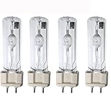 Cofnyz G12 Metallhalogenid Lampe Leuchtrohr Metallhalogenid Birne Track Art Scheinwerfer 4Pcs,Cold White Light,150W