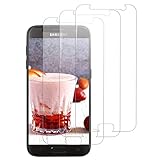 Schutzfolie für Panzerglas für Samsung Galaxy S7, [3 Stück] 9H Härte, Hohe Empfindlichkeit, Anti-Kratzen, Anti-Öl, 2.5D-Volle Bedeckung HD, Displayschutzfolie für Samsung galaxy S7 - Transparent