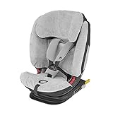 Maxi-Cosi Sommerbezug, ausschließlich passend für Titan Pro Kindersitz, Schonbezug Autositz, Bezug für die warmen Sommertage, Frisches Grau