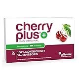 Montmorency-Sauerkirsche Kapseln – hochdosiert (50:1) – Cherry PLUS – pharmazeutische Qualität – laborgeprüft & in Deutschland produziert – 1 Monat – 60 Stück