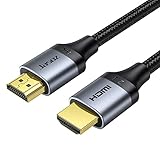 Generic 8K HDMI-Kabel 9,8 Fuß High-Speed-HDMI-Kabel Gold-Anschlüsse 8K @ 60Hz Ultra HD für Laptop-Monitor Festplattenrecorder Kabel (Black, One Size)