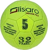 Lisaro Indoor Filz 2,0 Hallenfußball Gr. 5 | Hallenball | Indoorfußball | Spielball der Extraklasse