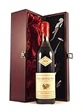 Laubade Bas Vintage Armagnac 1949 (70cl) in einer mit Seide ausgestatetten Geschenkbox, da zu 4 Weinaccessoires, 1 x 700ml