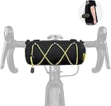 Fahrrad Lenkertasche Fahrrad Vorderrohrtasche Fahrrad Aufbewahrungstasche für Mountainbike Rennrad Zubehör (LP-black02)