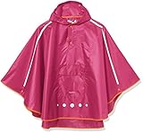 Playshoes Unisex Kinder Regenponcho Faltbar Regenjacke 408750, 40 - Beere, L