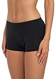 Merry Style Damen Badeshorts Bikinihose Modell L23L1 (Schwarz (9240), 44)