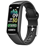 Fitness Armband Tracker für Kinder: Fitness Uhr mit Pulsmesser und Schlafmonitor Sport Smartwatch Wasserdicht IP68 Schrittzähler Uhr Aktivitätstracker Sportuhr für Mädchen Junge Teenager iOS Android