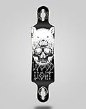 Wood Light Skate Skateboard Longboard Deck 40x9 Drop Back to Bones Oliveira