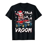 Dab Santa Monster Truck Boys Kids Christmas Monster Truck T-Shirt