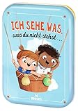 moses. 90154 Sehe was, was du Nicht siehst – Suchspiel Klassiker für die ganze Familie, Ratespaß für Groß und Klein, Gesellschaftsspiel für Kinder ab 4 Jahren und 2-6, Farb-Such-Spiel