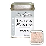 BenCondito - Inka Salz Rose (Sonnensalz ) - Rosa Salzflocken Aus Den Peruanisches Anden 160 gr. Dose