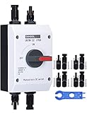 DC Trennschalter Leistungsschalter IP65 Wasserdicht 32a 1200V PV Combiner Box For Solaranlage Solarmodul Anlage Solarmodule