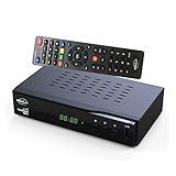 DigiQuest KabelAbel Full-HD Kabelreceiver Digital DVB-C (HDMI,Scart,LAN,USB,Display,Tasten,2in1 Fernbedienung)