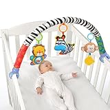 kinderwagenkette junge, Kinderwagen Spielzeug für Spielbogen, Baby Kinderwagen Spielzeug Spielbogen, Spielbogen Baby Motorikspielzeug, Mobile Kinderwagenkette Hängend Sensory Babyspielzeug Geschenk