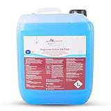 Aqua Munda Algenvernichter Extra - Hoch konzentriertes schaumfreies Algizid - Vernichtet alle Formen von Algen, mit klärender Wirkung - Lang anhaltende Formel - Frei von Schwermetallen - 5 Liter