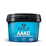 Bodylab24 AAKG 120 Kapseln, Arginin-Alpha-Ketoglutarat hochdosiert, Pre-Workout Supplement, geschmacksneutral, zuckerfrei