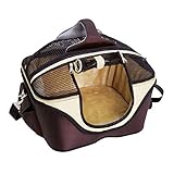 CROCI FAST&EASY 2-in-1-Haustier-Tragetasche, Tragetasche und Couch für Hunde und Katzen, Haustierumhängetasche, Transporttasche Größe M, maximale Belastung 15 kg, 49 x 40 x 35 cm (1 Stück)