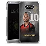 DeinDesign Hard Case kompatibel mit LG G5 Schutzhülle transparent Smartphone Handy Hülle RBFA Eden Hazard Rote Teufel